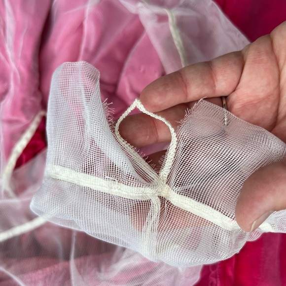 Vintage Helen Lee velveteen girls dress 6-8 - Picture 11 of 11